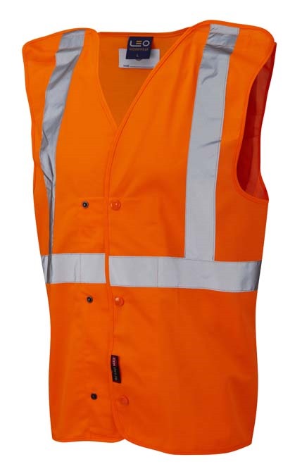 LEO WORKWEAR CHAPELTON ISO 20471 Underground Waistcoat